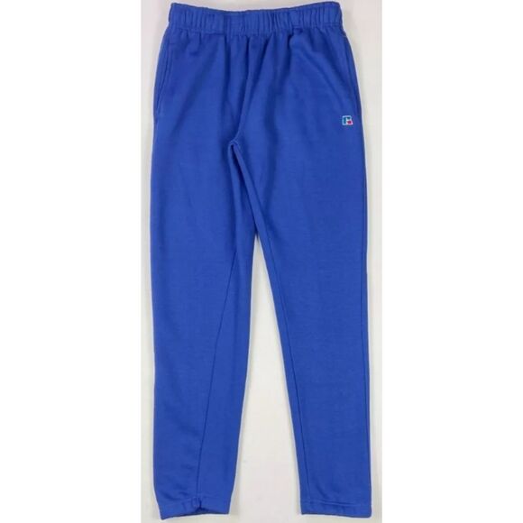 Men's Russell Athletic Regular Fit Open Bottom Fleece Lined Sweatpants - Picture 2 of 3